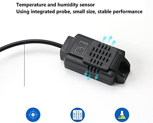 Zerodıs Sıcaklık ve nem kontrol aleti XY‑WTH1 Dijital LCD sıcaklık nem kontrol aleti Göstergesi Kuluçka Yetiştiriciliği