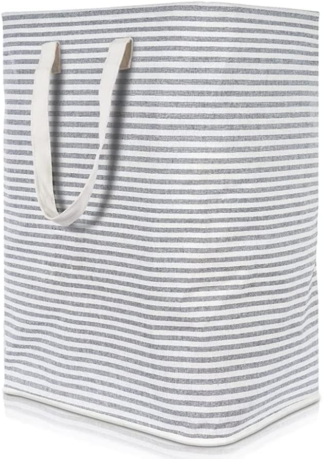ZHOUDUN ZD-WD8-154 72L Büyük Katlanabilir Uzun Hafif çamaşır sepeti Saplı Çamaşır sepetisu Geçirmez Bağlantısız Giysi