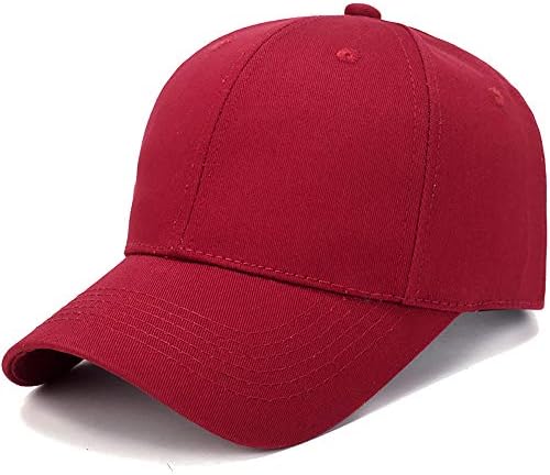 Watonic güneş şapkası Beyzbol Erkek Şapkası Klasik Ayarlanabilir Düz Şapka