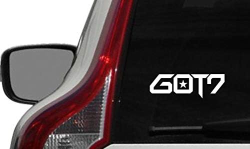 GOT7 Metin Araba Vinil Sticker Çıkartması Tampon Sticker Oto Arabalar Kamyonlar için Cam Özel Duvarlar Windows İpad