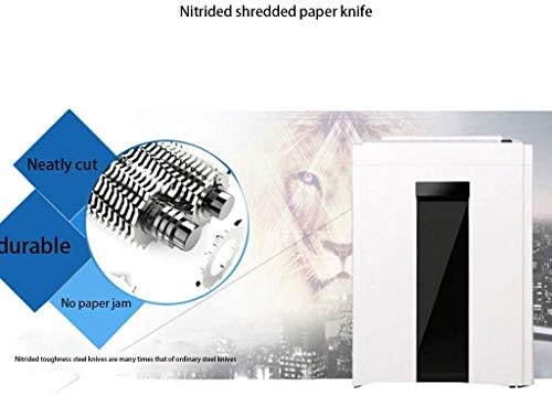 SHYPT Kağıt Parçalayıcı, Önemsiz Posta, Ofis Malzemeleri Parçalayıcı Yüksek Güç Elektrikli Küçük Kırıcı Dilsiz Tasarım