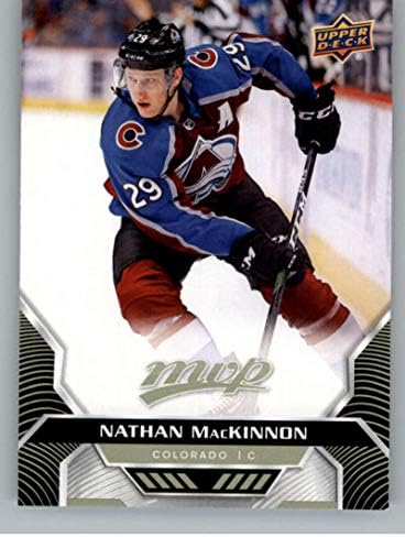 2020-21 Üst Güverte MVP 132 Nathan MacKinnon Colorado Avalanche NHL Hokey Ticaret Kartı