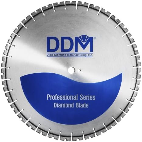 Dixie Diamond Manufacturing H402520125 Profesyonel Islak Kesim El Testeresi Bıçağı, 20 inç x 0,125 inç