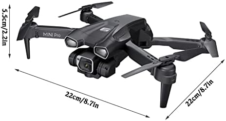 Kamera ile Teocary Mini Drone, Yükseklik Tutun Başsız Modu ile HD FPV Kamera uzaktan kumandalı oyuncaklar 1 anahtar