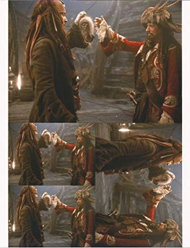 Karayip Korsanları Johnny Depp Keith Richards ile Jack Sparrow olarak Çoklu Resim 8 x 10 Fotoğraf 006