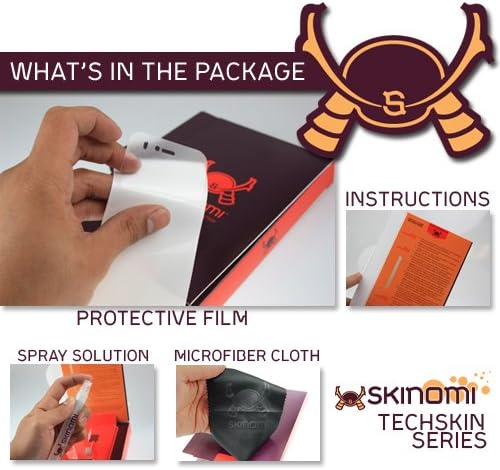Skinomi Ekran Koruyucu Asus Padfone Infinity ile Uyumlu (Sadece Telefon) Temizle TechSkin TPU Anti-Kabarcık HD Film