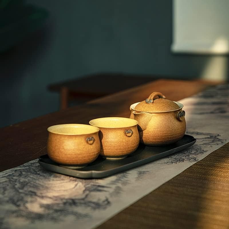 ZLXDP çay seti Hediye Kutusu Kişisel Hediye Kung Fu çay seti Porselen Oturma Odası Ofis Ev çay seti Hediye Hediyeler