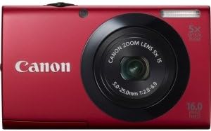 Canon PowerShot A3400 ıs 5X Optik Görüntü Sabitleme Zumlu 16,0 MP Dijital Fotoğraf Makinesi 720p HD Video Kaydına