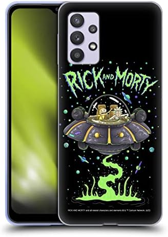 Kafa Çantası Tasarımları Resmi Lisanslı Rick ve Morty Uzay Kruvazörü Sezon 1 ve 2 Grafik Yumuşak Jel Kılıf ile Uyumlu