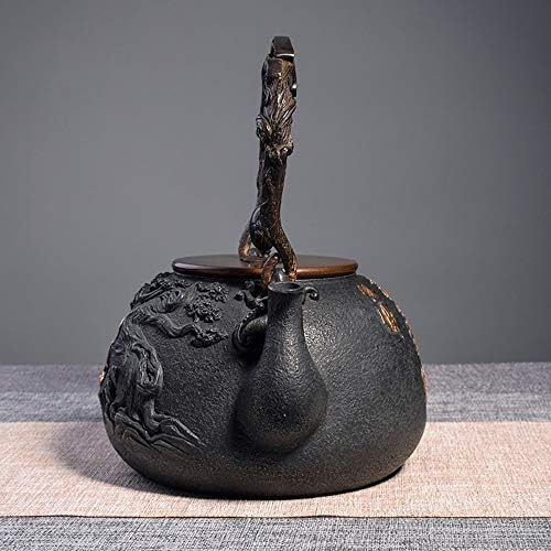 Demir çay su ısıtıcısı ev haşlanmış su demlik el yapımı Demir demlik Eski Demir demlik Güney Japonya çaydanlıklar,