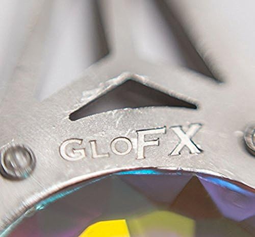 GloFX Kaleydoskop Kristal Monocle Kolye ve Kamera Lensi Fraktal 3D Kırınım