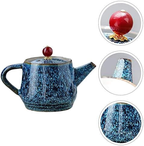 Vintage Dekor Vintage Dekor Çin Dekor Seramik Çay Potu Çin çay su ısıtıcısı Gevşek Çay için Büyük Porselen Servis
