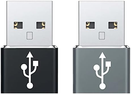 USB-C Dişi USB Erkek Hızlı Adaptör Şarj Cihazı, senkronizasyon, Klavye, Fare, Zip, Gamepad, pd(2 paket)Gibi OTG Cihazları