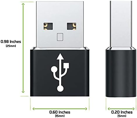 USB-C Dişi USB Erkek Hızlı Adaptör Samsung Galaxy S8+ ile Uyumlu Şarj Cihazı, senkronizasyon, Klavye, Fare, Zip, Gamepad,