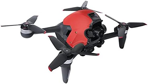 RC Quadcopters ve Multicopter FPV Drone Vücut Üst Kapak Üst Kabuk Değiştirme Çantası DJI FPV Combo Aksesuarları (Kırmızı)