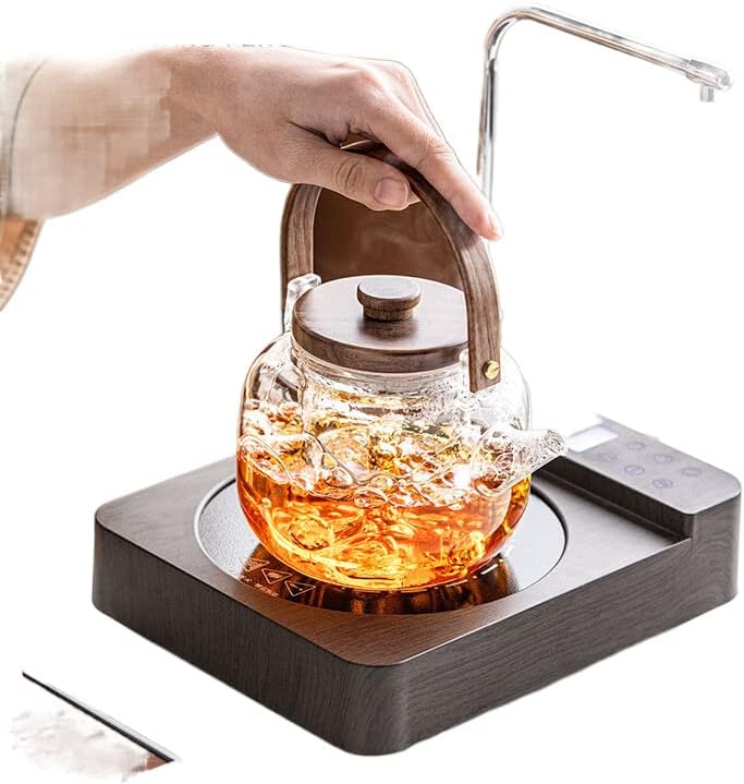Çay yapımı için otomatik su ve elektrikli seramik ocak için özel ısıya dayanıklı cam自动上水电陶炉煮茶专用耐高温玻璃