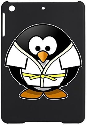 iPad Mini Kılıf Siyah Küçük Yuvarlak Penguen-Dövüş Sanatları Karate Judo