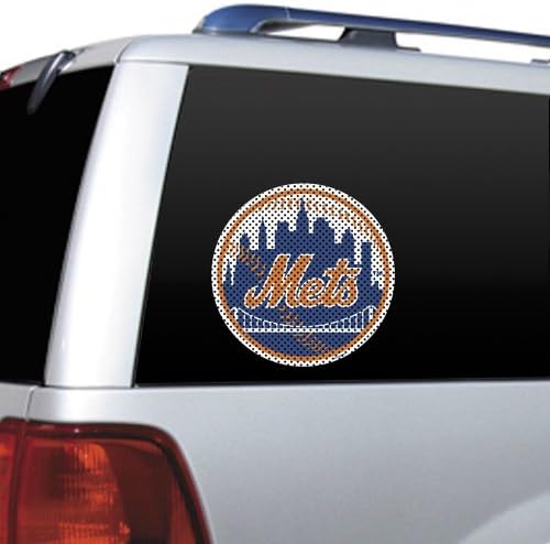 MLB New York Mets Kalıp Kesim Cam Filmi