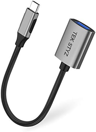 Tek Styz USB-C USB 3.0 Adaptörü, JBL Tour One OTG Tip-C / PD Erkek USB 3.0 Dişi Dönüştürücünüzle uyumludur. (5Gbps)
