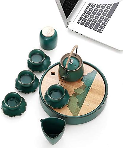 LKYBOA Modern çay seti Seti Dört Bardak Bir Pot Basit Oturma Odası Balkon Çay Yapma