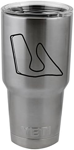 Red Bull Ring Yarış Pisti Haritası vinil yapışkan Çıkartması Yeti Kupa Bardak Termos Pint Cam (4 Geniş Çıkartma SADECE,