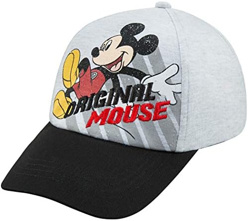 Disney Erkek beyzbol şapkası, Mickey Mouse Ayarlanabilir Yürümeye Başlayan Şapka, 2-4 Yaş Veya 4-7 Yaş Arası Çocuklar
