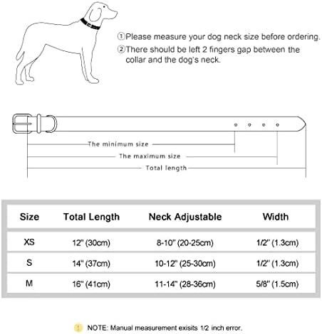 Küçük Orta Köpekler için Beıruı Sevimli Papyon Köpek Tasması-Kız Köpekler için Yumuşak Deri Yavru Köpek Tasması-Yürüyüş