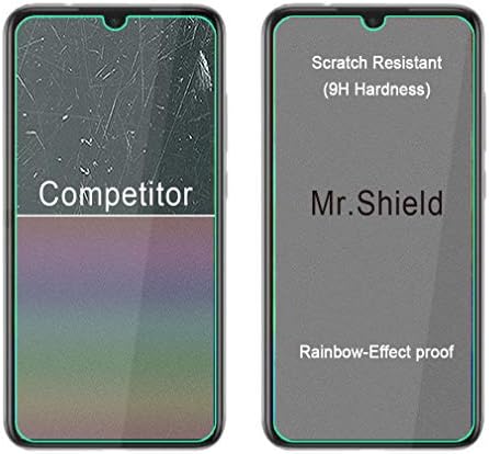 Mr. Shield [3'lü Paket] Xiaomi Redmi Note 8 için Tasarlandı [Temperli Cam] [9H Sertliğe Sahip Japonya Camı] Ömür Boyu