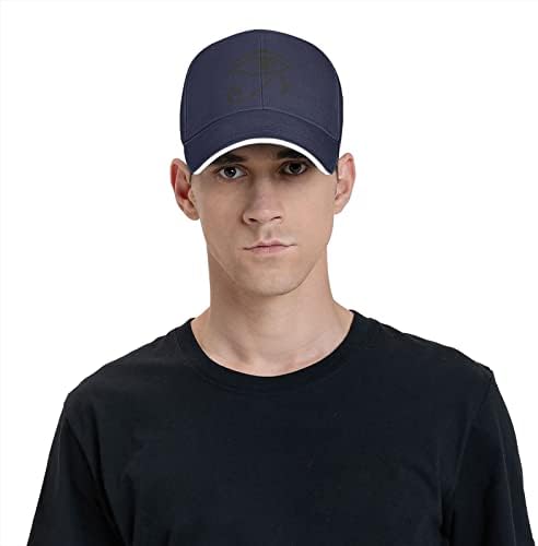 GHBC Göz Horu Yetişkin beyzbol şapkası Kadın beyzbol şapkası Ayarlanabilir erkek Baba Şapka