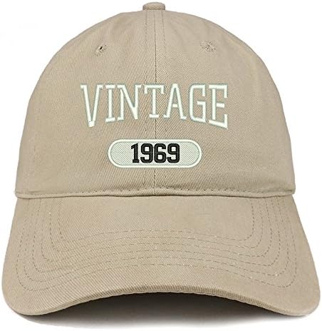 Trendy Giyim Mağazası Vintage 1969 İşlemeli 54. Doğum Günü Rahat Oturan pamuklu bone