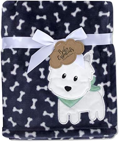 Çocuklar için Bebek Köpek Battaniyesi, Bebeğin İlk Köpek Kumbarası ile Yumuşak Peluş-Bebek Köpek Hediye Seti