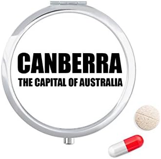 Canberra Başkenti Austrialia Hap Durumda Cep tıbbi saklama kutusu Konteyner Dağıtıcı