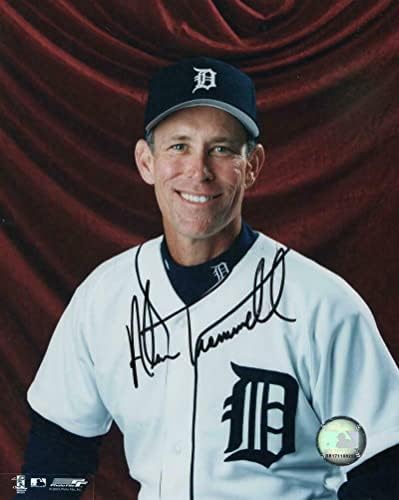 Alan Trammell İmzalı İmza 8x10 Fotoğraf-Detroit Tigers Yıldızı, Beyzbol Hof - İmzalı MLB Fotoğrafları
