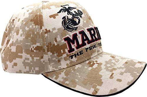 ABD Deniz Piyadeleri Resmi Lisanslı İşlemeli Amblem Beyzbol Şapkası Şapka