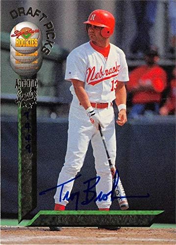 İmza Deposu 653317 Troy Brohawn İmzalı Beyzbol Kartı-Nebraska Cornhuskers-1994 İmza Çaylakları Taslak No. 80