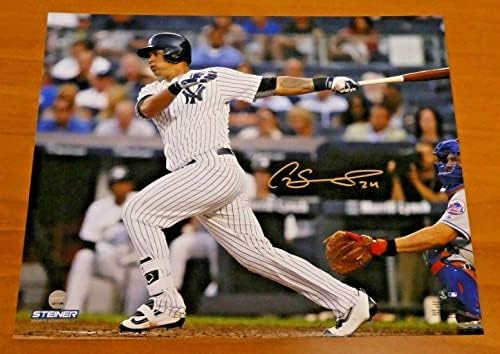 Gary Sanchez, Steiner COA İmzalı MLB Fotoğrafları ile 8x10 Beyzbol Fotoğrafı İmzaladı