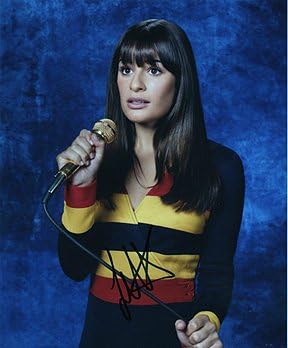 LEA MİCHELLE (Glee) 8x10 Ünlü Fotoğrafı Şahsen İmzalandı