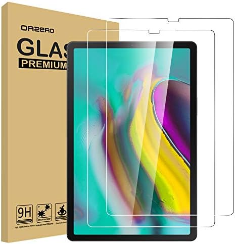 (2 Paket) Sıfır Uyumlusamsung Galaxy Tab için S5e (T725, T720), Tab S6 10.5 inç 2019 Temperli Cam Ekran Koruyucu,
