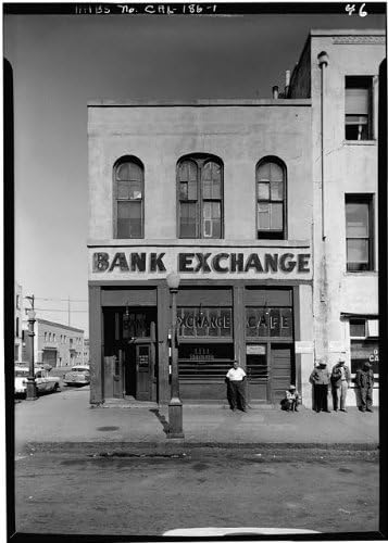 HistoricalFindings Fotoğraf: Banka Değişim Binası, 1030 ikinci Cadde, Sacramento, Kaliforniya, CA, HABS