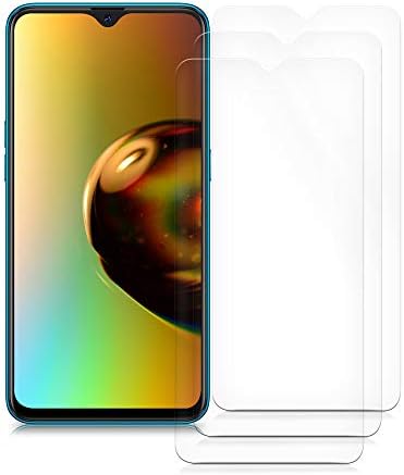 kwmobile 3 Set Ekran Koruyucuları ile Uyumlu Samsung Galaxy A12-Ekran Koruyucu Crystal Clear Ekran Filmi Paketi Telefon