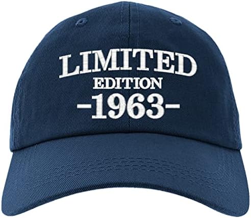 60. doğum Günü Sınırlı Sayıda 1963 Beyzbol Şapkası-Tüm Orijinal Parçalar