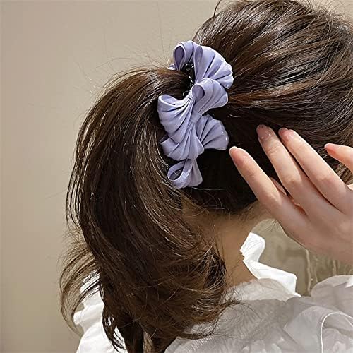 CHDHALTD Tatlı Kumaş Yay Muz Klip, Kore Tarzı saç tokası Basit At Kuyruğu Tutucu saç tokası saç aksesuarları için