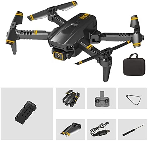 Mini Drone ile Çift 4K Hd FPV Kamera Uzaktan Kumandalı Oyuncaklar Hediyeler Erkek Kız İrtifa Tutun Başsız Modu Bir