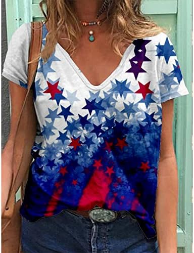 Grafik Üst Tshirt Bayanlar için Yaz Sonbahar 2023 Giyim Moda Kısa Kollu Pamuklu V Boyun Salonu Üst 39 39
