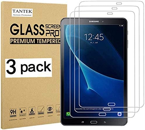 TANTEK [3'lü Paket Ekran Koruyucu Samsung Galaxy Tab için Bir 10.1 (SM-T580 / T585, 2019 Modeli için DEĞİL),