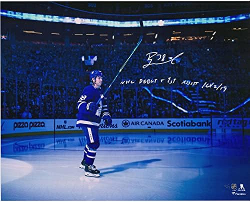 Rasmus Sandin Toronto Maple Leafs, Birden Fazla Yazıtlı 16 x 20 Fotoğraf İmzaladı - 19 İmzalı NHL Fotoğraflarının