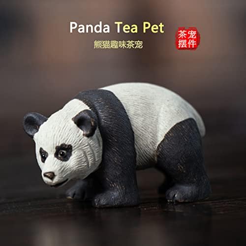 Hormsdar Yixing Mor Kil Çay Pet Panda Sevimli Komik Zİsha Çay Aksesuarları Tembel Kung Fu çay takımları Çay Severler