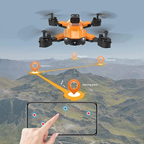 ZOTTEL Çocuklar Drone ile HD Çift Kamera, Katlanabilir Quadcopter Drone ile Yükseklik Tutun, Yerçekimi Kontrolü, 3D