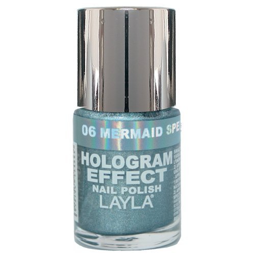 Layla Hologram Efektli Oje, Mercan Glam, 1,9 Ons