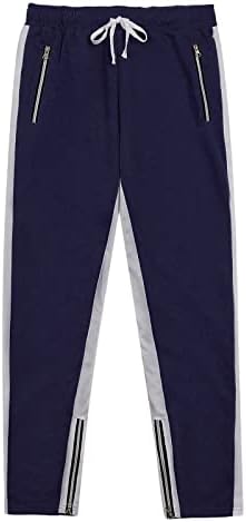 Bmısegm Erkekler Suit Erkek Sonbahar Ve Kış Düz Renk Cep Uzun Kollu Pantolon Iki Parçalı Set